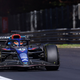 A photo of Nyck de Vries driving a Williams F1 car.